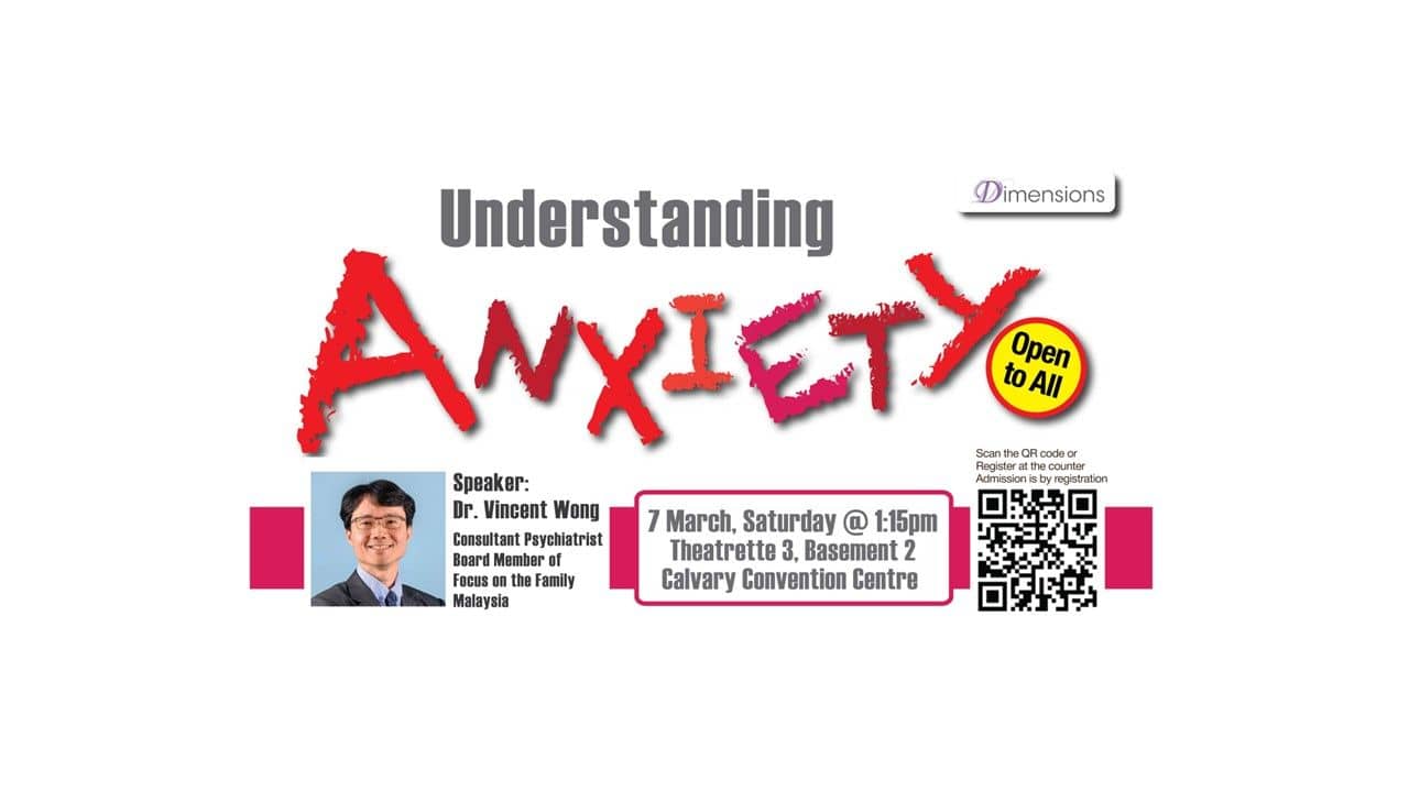 Understanding Anxiety | 1:15pm