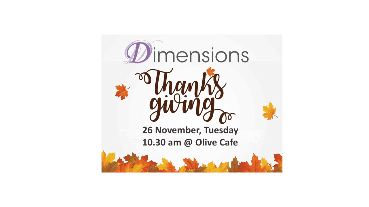 Dimensions Thanksgiving |1030am