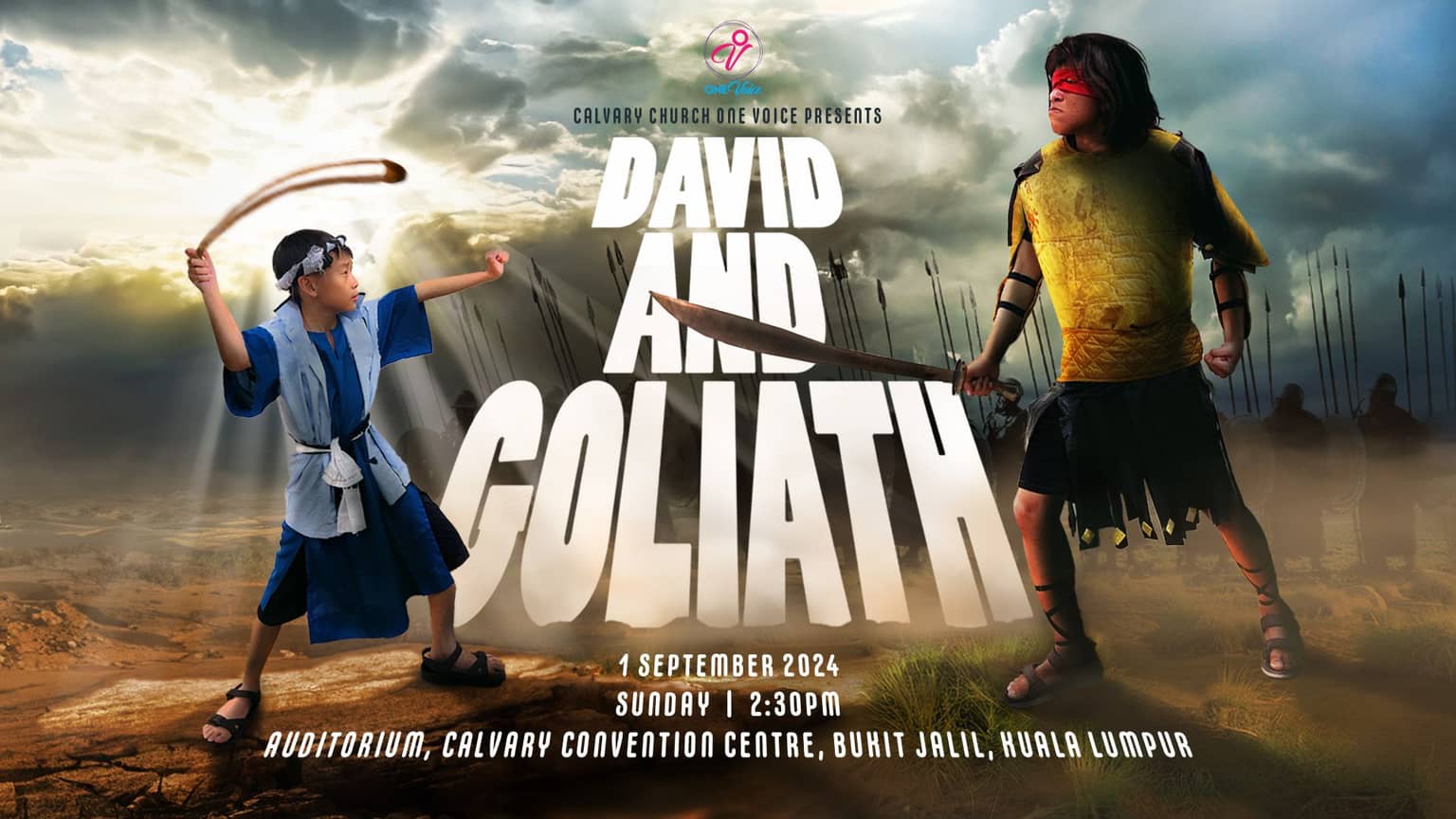 One Voice Presents 'David and Goliath' I 230pm