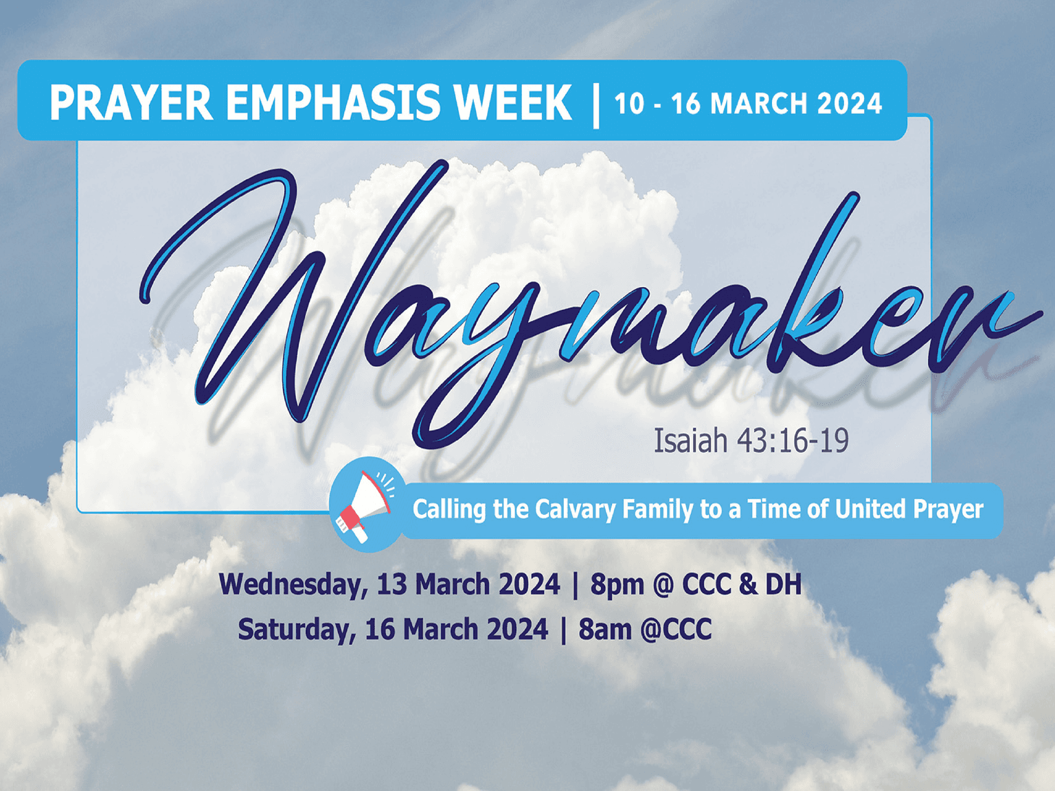 Prayer Meeting | 8pm