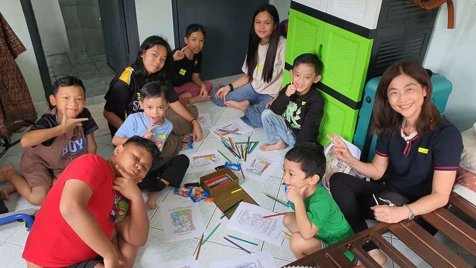 Sharon Tan steps through God's open door and experiences in faith growth spurt