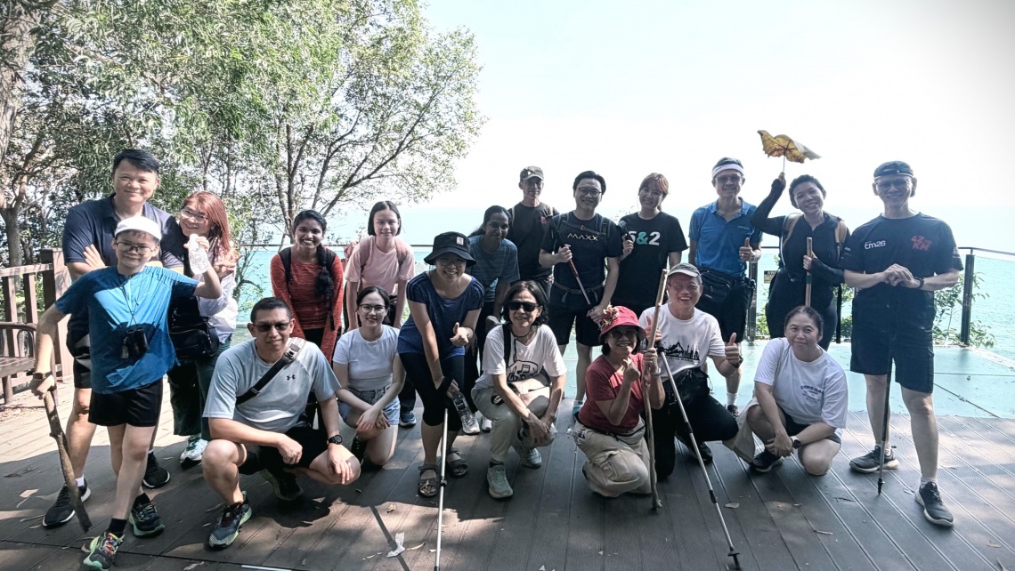  A hike at the Tanjung Tuan Recreational Forest