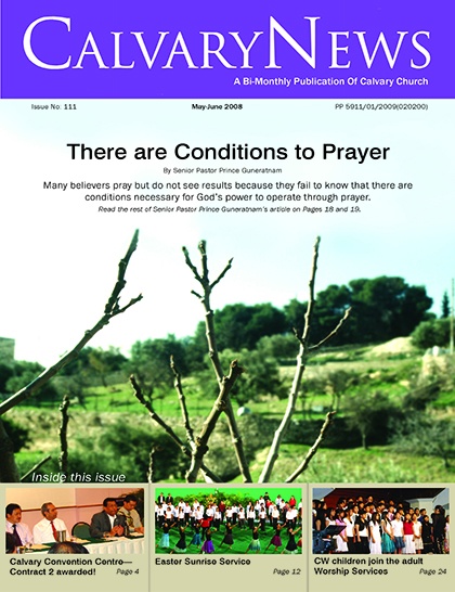 There are Conditions to Prayer