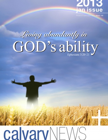 Living Abundantly in God's Ability