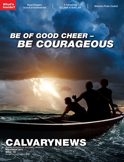 Be of Good Cheer - Be Courageous